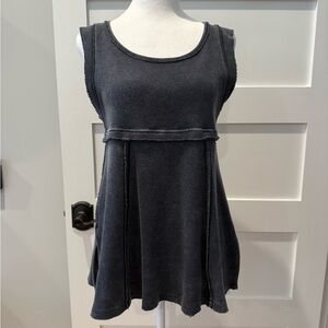 Free People Black Tank Top